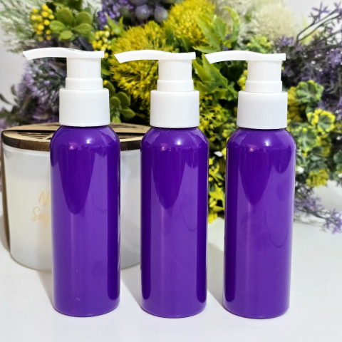 Flacon mov cu pompa dozatoare 100 ml