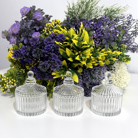 Borcane - Mini bomboniera din sticla 100ml