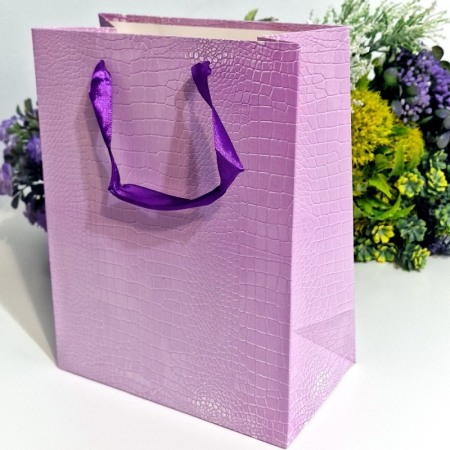 Pungi din carton mov 23cm x 18cm [4]