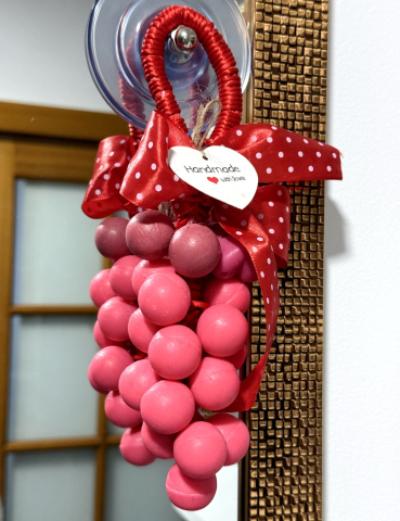 Noutăți - Aranjament din sapun forma ciorchine strugure