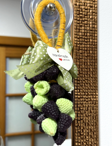 Aranjament din sapun forma ciorchine strugure