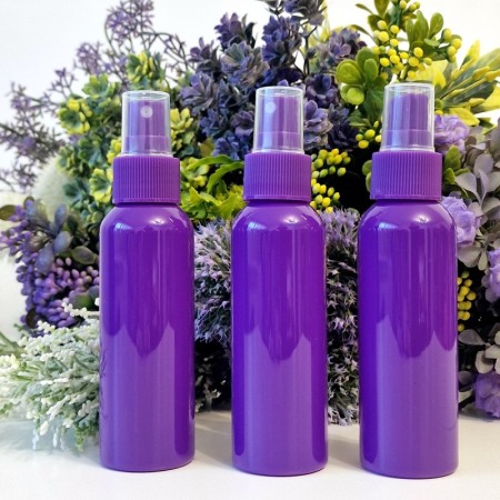 Set 50 flacoane mov 100 ml cu pulverizator mov tip spray [1]