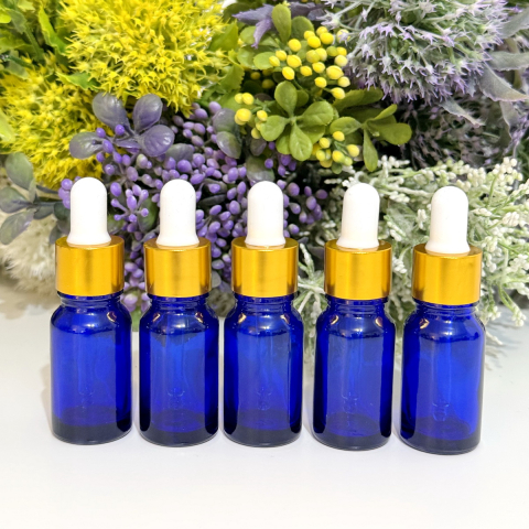 Sticlute pentru uleiuri esentiale si tincturi - Sticlute cu pipeta 10 ml, sticla