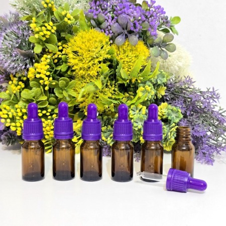 Sticlute cu pipeta mov 10 ml, sticla