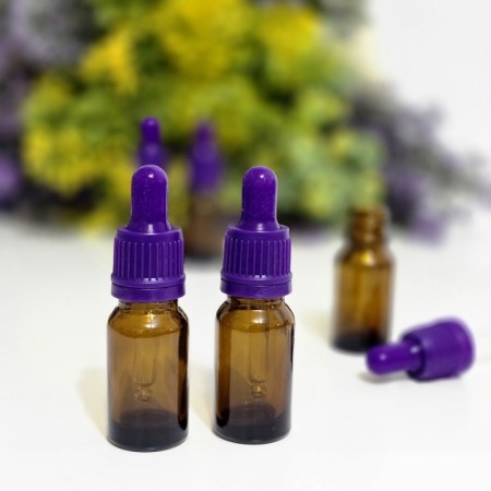 Sticlute cu pipeta mov 10 ml, sticla [1]