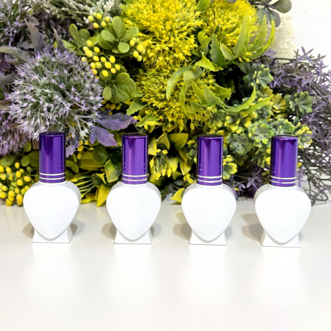 Sticlute din sticla alba 10 ml cu pulverizator pentru parfum [5]