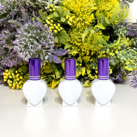 Sticluțe spray parfum - Sticlute din sticla alba 10 ml cu pulverizator pentru parfum