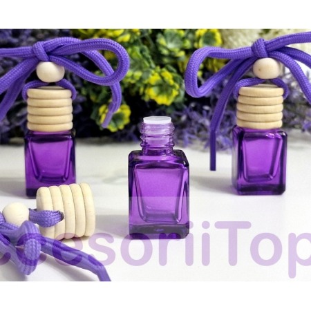 Sticlute odorizant auto 5 ml capac din lemn [3]