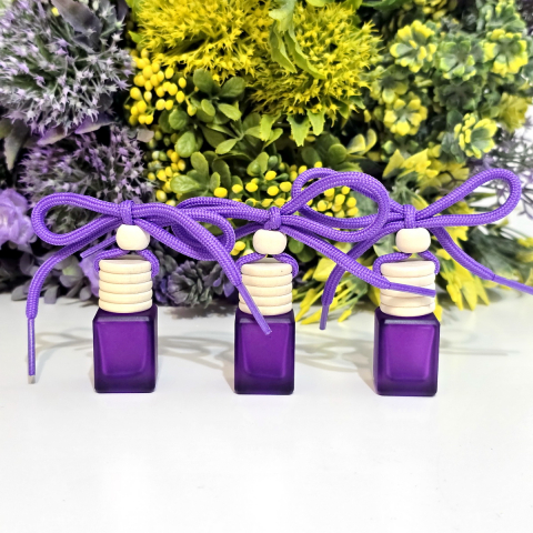 Ambalaje si recipiente din sticlă - Sticlute odorizant auto 5 ml capac din lemn