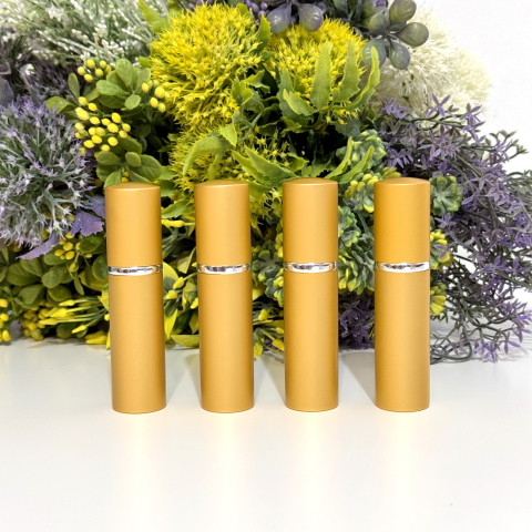 Sticluțe spray parfum - Sticlute pentru parfum 10ml aurii