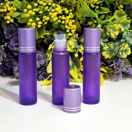 Sticlute roll-on mov frosted 10 ml [2]