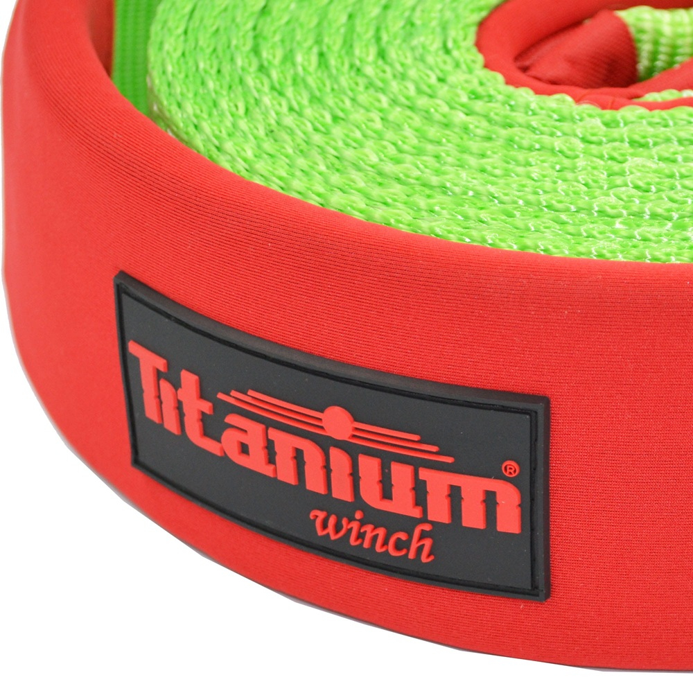 Chingă ancorare copac Titanium Winch 2T 10m 75mm pentru troliu auto [5]