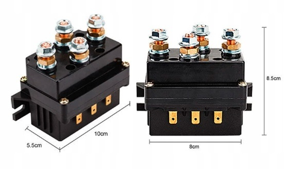 Contactor, solenoid, releu troliu 12V 500A [4]