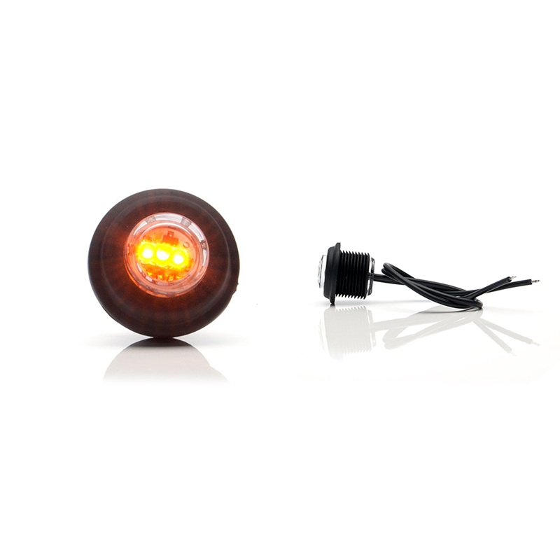 Lampă LED delimitare laterală WAS 670 12–24V portocalie [4]