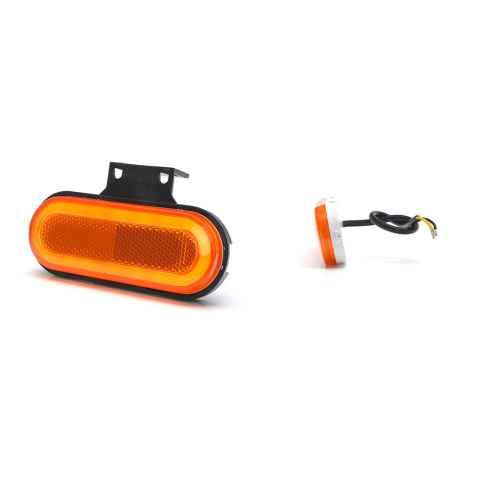Lumini - Lampă poziție laterală cu semnalizare LED „neon” 12–24V, cod 1420