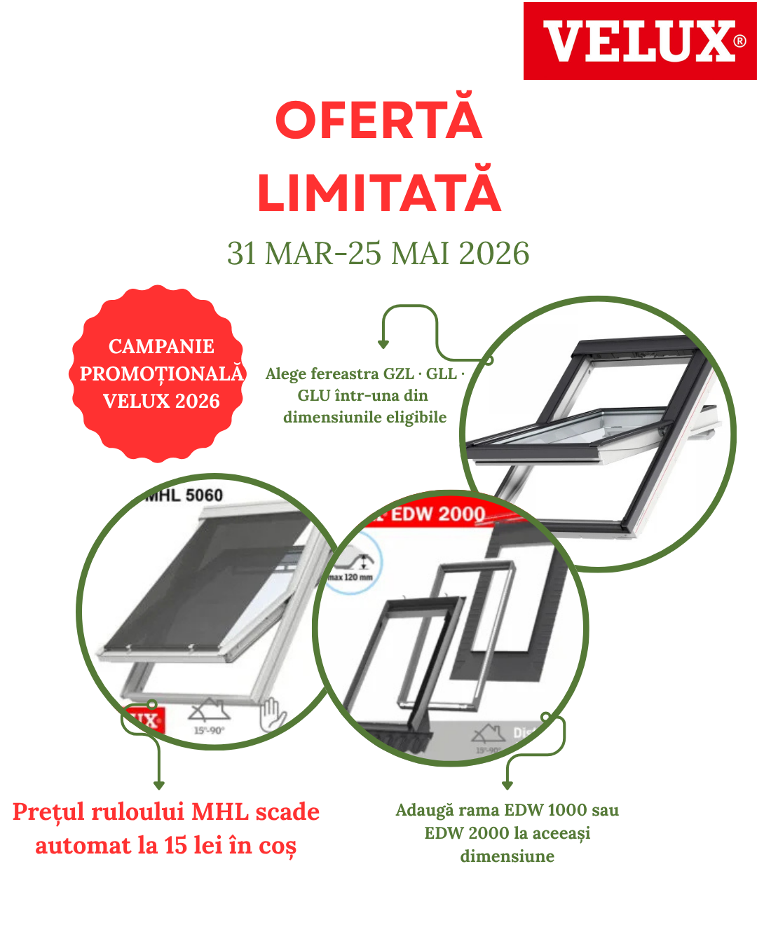 Campanie promoțională VELUX 2026
