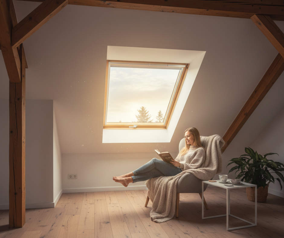 fereastră VELUX este proiectată să reziste la cele mai aspre condiții meteo – de la grindină și furtuni, până la zăpezi abundente