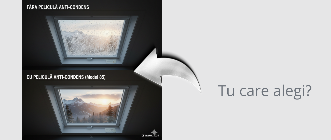 Adio, ferestre aburite! Cum funcționează pelicula anti-condens VELUX și de ce ai nevoie de ea