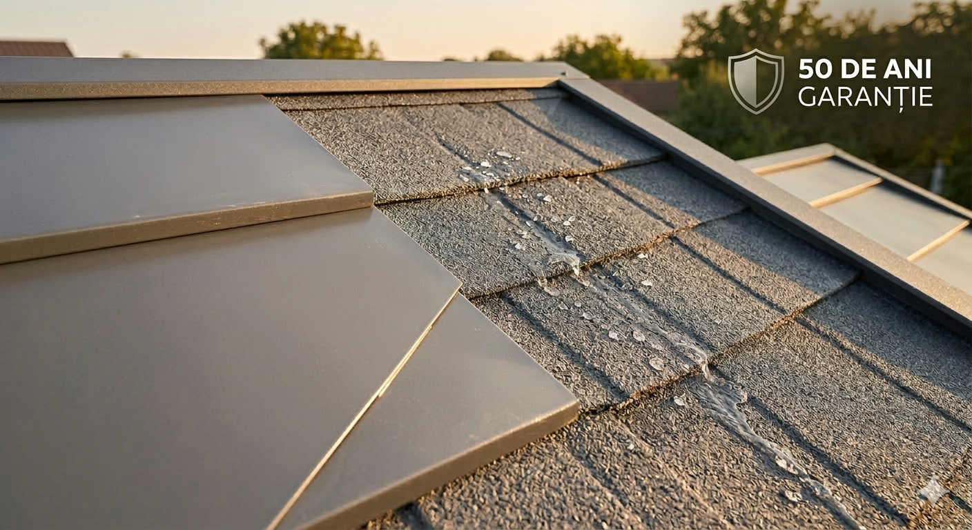 Țiglă Metalică Clasică vs. Acoperiș cu Rocă Vulcanica: De ce merită investiția Premium?