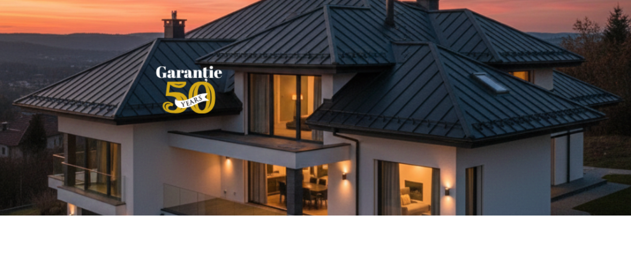 Tiglele metalice Gerard: frumusețea nestemată a pietrei naturale, rezistența otelului și siguranța unei garanții de 50 de ani. Perfecțiunea în fiecare detaliu.