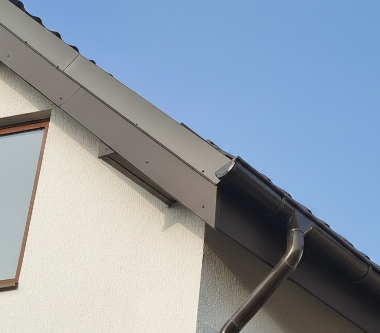 Element universal de acoperire pazie standard, cu o înălţime de 130 mm. Accesoriile sunt realizate din oțel acoperite cu piatră.naturală.