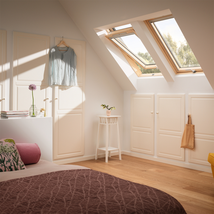 Fereastra de mansarda Standard VELUX GZL 1051, operare de sus [7]