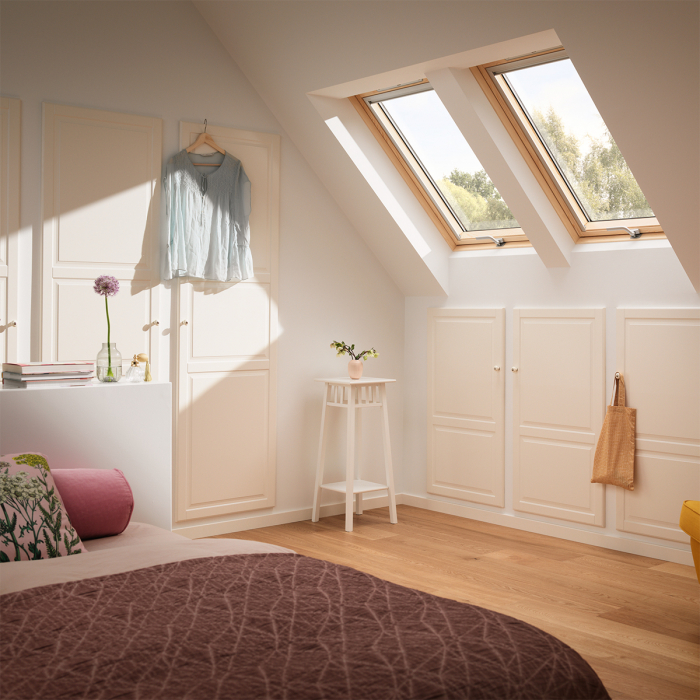 Fereastra de mansarda Standard VELUX GZL 1051, operare de sus [9]
