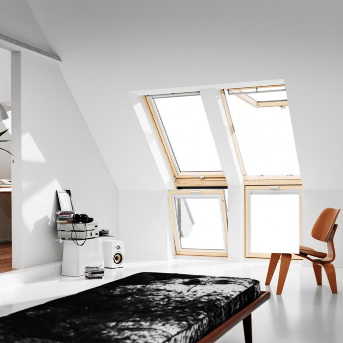 Fereastra verticala pentru combinatie cu fereastra de mansarda Premium VELUX VFE 3070 [2]