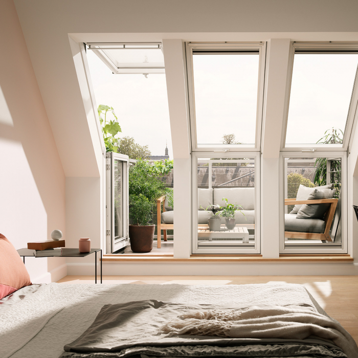 Fereatra de mansarda cu acces terasa Premium VELUX GEL /VEA 3065 [10]