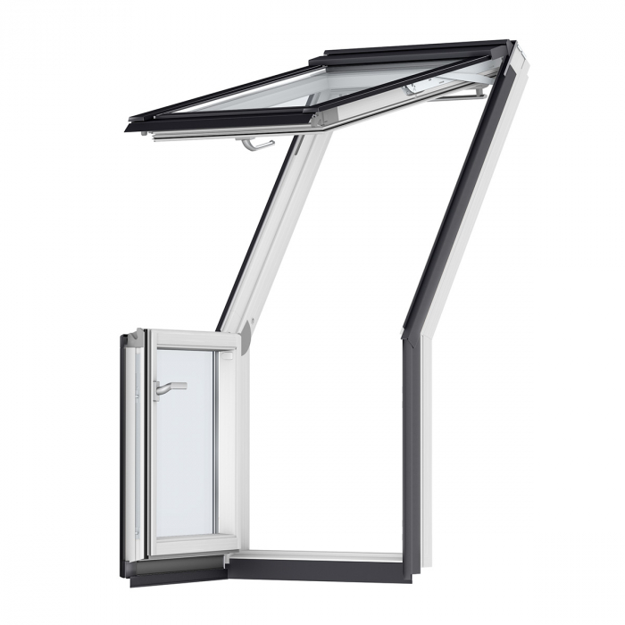 Fereatra de mansarda cu acces terasa Premium VELUX GEL /VEA 3065 [4]