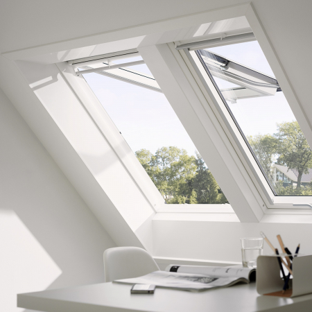 Fereastra de mansarda Premium VELUX GPU 0068, operare de jos [10]
