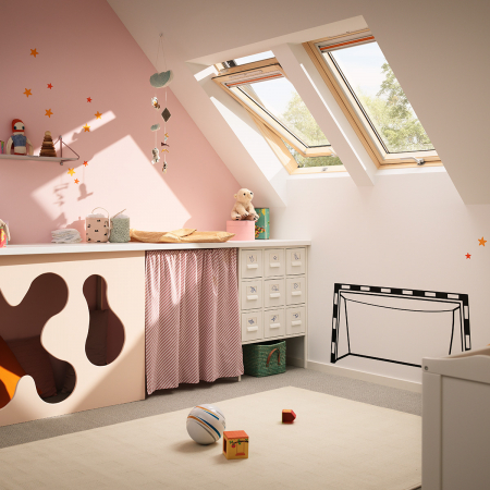 Fereastra de mansarda Standard Plus VELUX GLL 1061B, operare de jos [5]