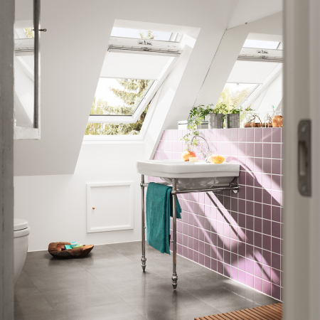 Ferestre de mansarda - Fereastra de mansarda Standard Plus VELUX GLU 0061, operare de sus