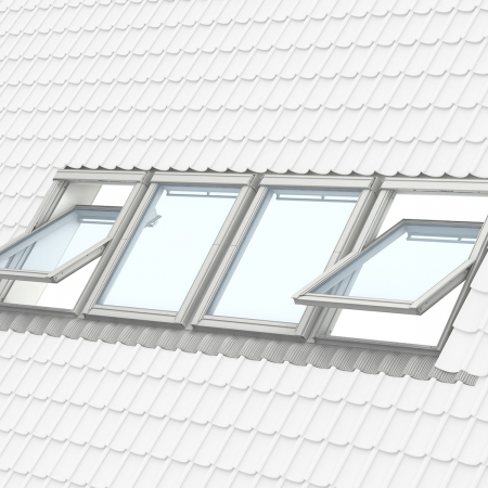 Fereastra de mansarda Standard VELUX GLU 0051, operare de sus [4]