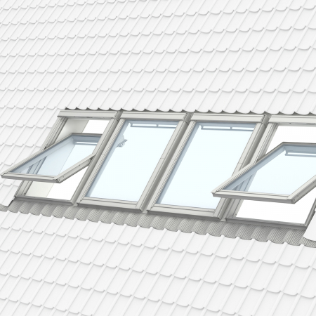 Fereastra de mansarda Standard VELUX GZL 1051, operare de sus [5]