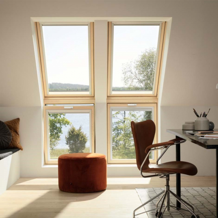 Fereastra verticala pentru combinatie cu fereastra de mansarda Premium VELUX VFE 3070 [3]
