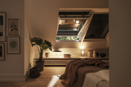 Rulou exterior parasolar opac cu motor solar Velux SSS - model ECO [7]