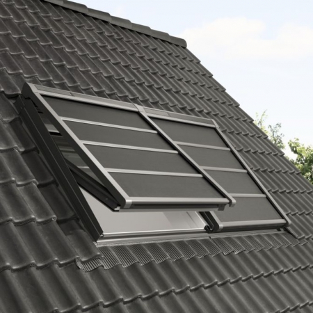 Rulou exterior parasolar opac cu motor solar Velux SSS - model ECO [1]