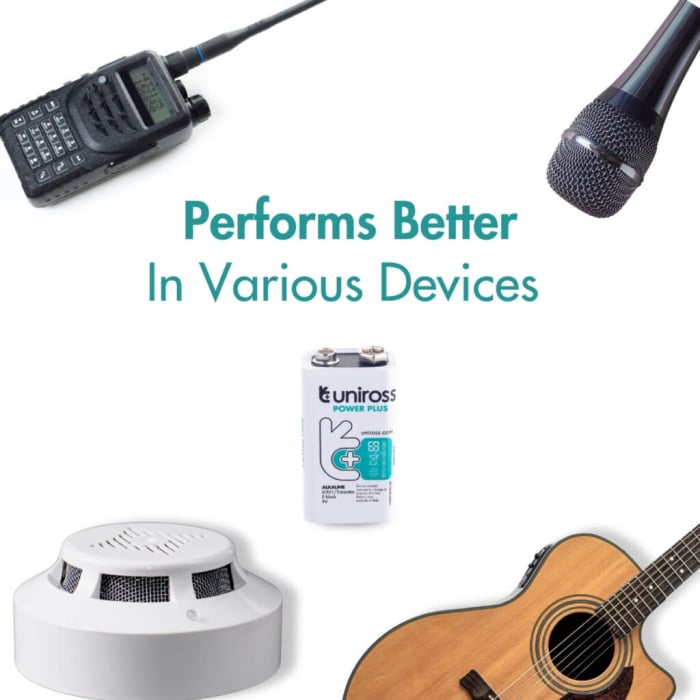 UALK9VPP1 Baterii Uniross Baterii 9V Ambalate cate 1 [3]