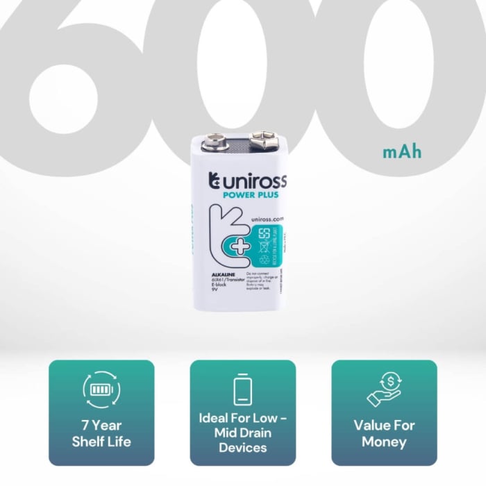 UALK9VPP1 Baterii Uniross Baterii 9V Ambalate cate 1 [2]