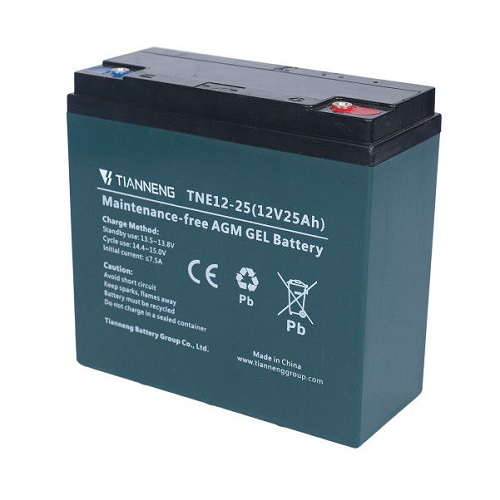 Acumulator Plumb-Acid AGM/VRLA Deep Cycle 12V - 25Ah marca TIANNENG [1]