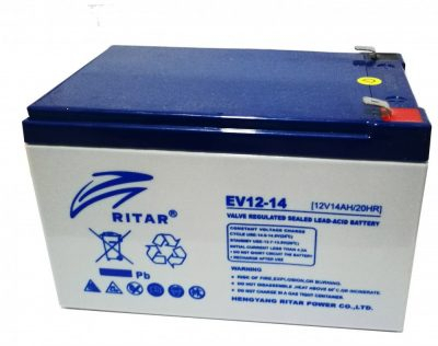 Acumulator pentru masinute electrice si alte aplicatii ciclice Deep Cycle 12V - 14Ah marca RITAR [2]