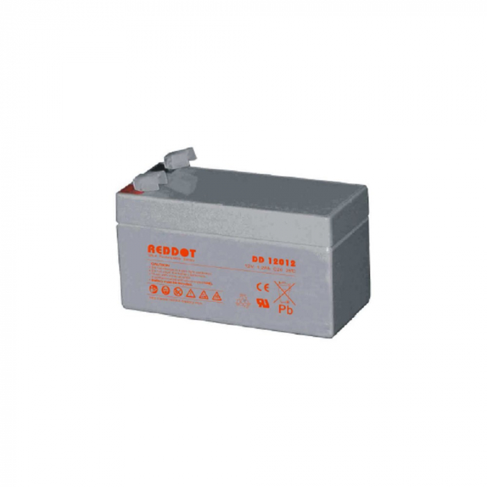 DD12012 Acumulatori REDDOT Acumulator Plumb-Gel Ritar 12V - 1.2Ah [2]