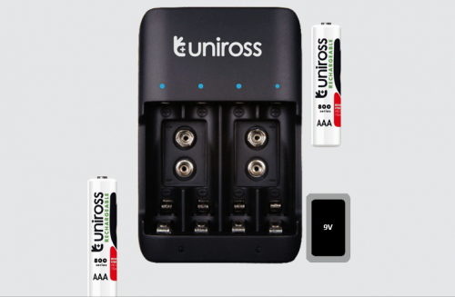 Incarcator Uniross compact pentru AA,AAA,9V [3]