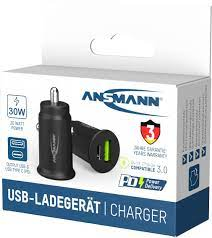 Incarcator Ansmann Auto cu 2 porturi USB 12-24V [3]