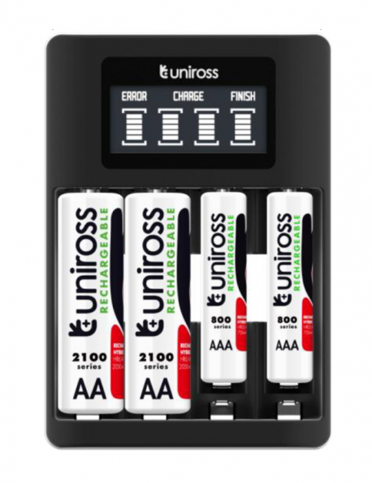 Incarcator Uniross compact pentru AA,AAA [2]