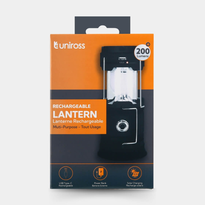 Lanterna Uniross solară și reîncărcabilă USB ULSA05 [4]
