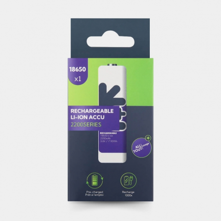 ACUMULATORI LI-ION - U1BT1822 1 acumulatori incarcabil Li-ion 18650 3.6V 2200 mAh marca Uniross