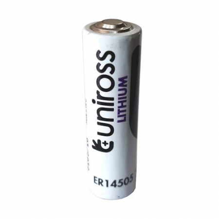 BATERII LITIU SPECIALE - 1 baterie litiu tip ER14505  AA 3.6V  2400mAh marca UNIROSS
