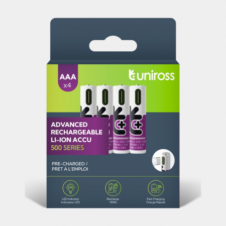 ACUMULATORI LI-ION - U322064 Acumulatori Uniross Acumulatori R3 Ambalati Cate 4
